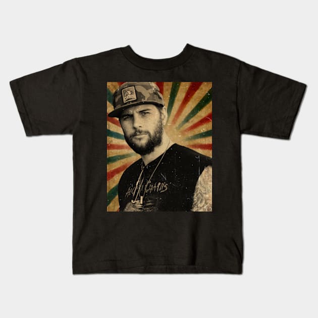 M. Shadows - Avenged Sevenfold Kids T-Shirt by Janji Joni